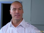 Cop fucks the info out of Lylith Lavey  - Brazzers