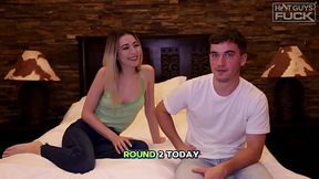 Chris Stevens DESTROYS Sweet Sophia in their HOTTEST HotGuysFuck scene yet! Mind-blowing upside-down throat slam, re ...