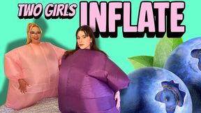 Two Girls Inflate