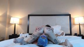 Eating Super Sexy Petite Tatted Teen&#039;s Pussy - Compilation 4