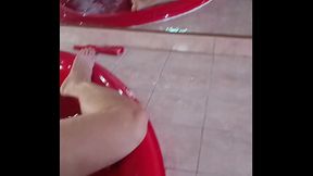 De vacaciones con mi puta en el hotel le hago tremendo anal