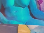 made big tities for my queen! when i hav big tits she lets me play with my sissy clit