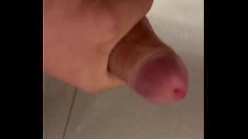 Solo teen huge load shower masturbation