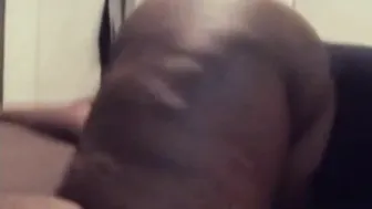 Amateur Black Guy Teases with Bubble Butt Striptease