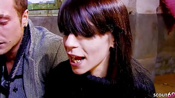 Skinny Girlfriend Aris Dark Seduce to Cheating Sex by Dad of her Boyfriend