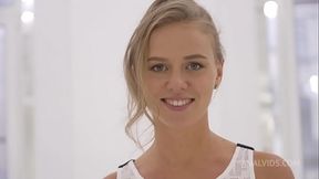 Ella Elastic - babyface, height 150 cm, fitness body, 18yo ! Nick'_s anal casting