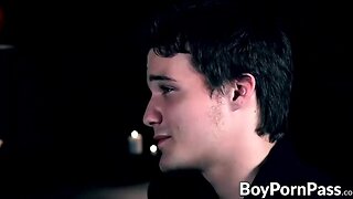 Vamp bite partners neck after rough sex