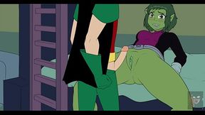 Raven por fin pone mi verga entre sus tetas y la llegada de Terra a casa | 18TITANS | CAPITULO 4 EN ESPA&Ntilde_OL