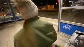 Brazen train station quicky !!