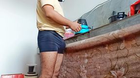 Straight Friend first time In Underwear Big Monster Cock