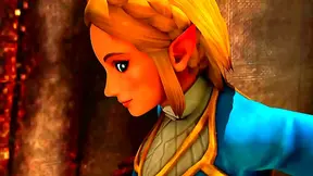 Zelda Smothers Linkle With Her Big Ass in Steamy 3D Anime Facesitting Scene