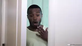 Man Massive Black Cock Pounds Tight Booty Hole