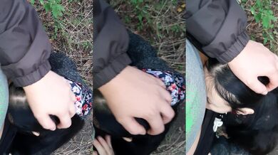 Risky Public Sex of a Lesbian Couple in the Park - Lesbian_illusion