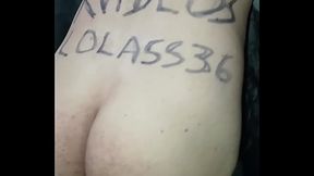 crossdresser se traga bolitas anales