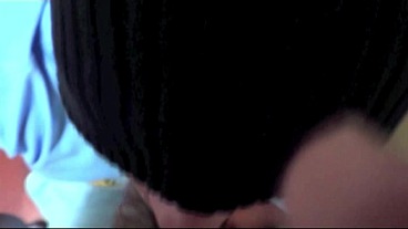 submissed to sneakers of KADER