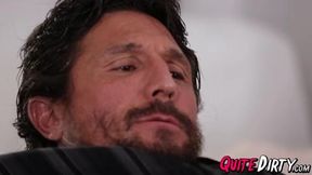 Naughty😈 Elsa Jean Gobbles hunk�s Load Following Rough Sodomy