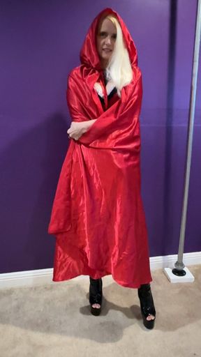 Fetish clothes: cosplay as Little Red Riding Hood