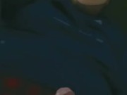 Stroking my cock with Snapchat filter. Anime face