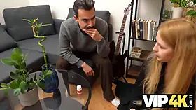 Vip4k. she pays for her mistakes with her Tight Pussy