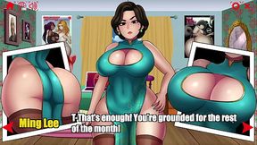 Jamal Laquari Plays Turning Bitch: Asian Foxgirl Takes BBC