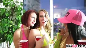Jaw-dropping bestie orgy joy