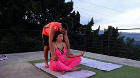 Dirty Yoga Teacher Fucks Student - Tommy Miller