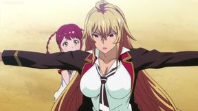 Hot Anime Babes Fight On The Beach Until Their Bikinis Get Ripped Off