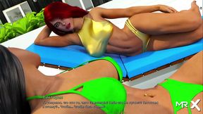 Gorgeous Anime Babe in Bikini Gets Fucked On the Beach For Hot Release