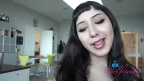 POV Selena Sativa creampied and enjoys cock sucking & footjob