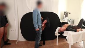 Hire Back! Squirt In Front! Next Please! My Stepsister Swallows! With Alexandra Wett