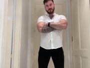 You lost the bet now kiss my ass