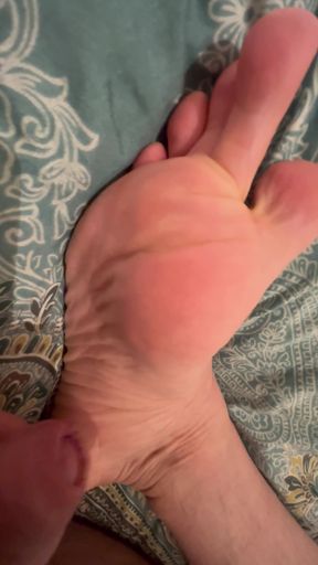 Feet, toes, soles and penis for you...