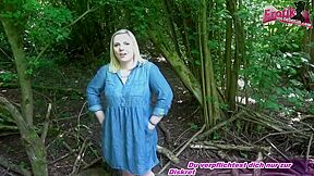 German Chubby Teen 18+ At Public Pick Up Seduction For Threeosme