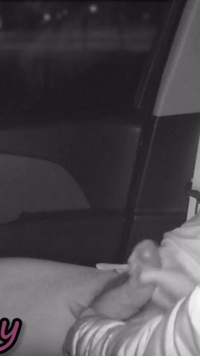 Dogging Slutty French Teacher in Public Parking Sucks Random Stranger's Cock for Her Husband's Cuckold - MissCreamy   Clip 1