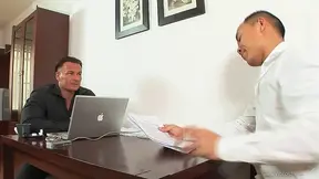 Smooth-shaven Cuddler Gets DP'd Hard During Hot Drilling Action