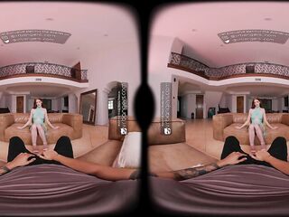 VR Bangers: Redhead Virgin Screws Anally to Cheat Before Her Wedding - VR Porn