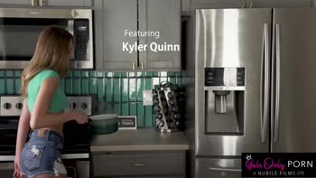 Kyler Quinn's Girl-on-Girl Romance: Petite Brunette Seduction