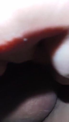 Cum Inside Her Pussy and on Her with Helping Hand