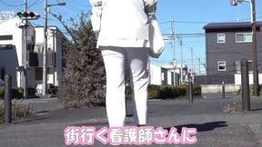 Nurse Honoka's special oral treatment for tight foreskin