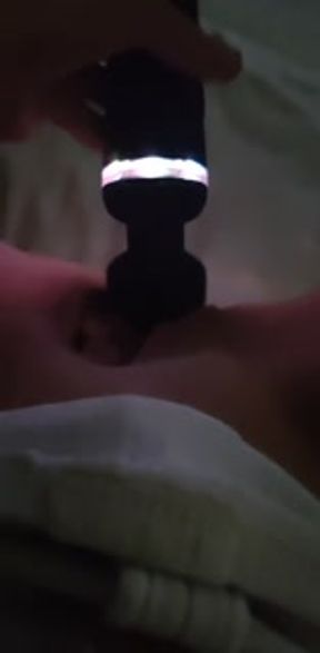 Quick Cums with strong vibrator