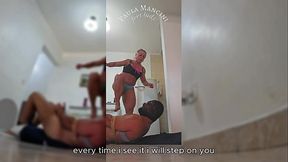 Big Brat Trampled by Lady'_s