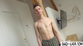 Naughty teen shaved, spanked and banged hard