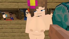 minecraft jenny mod fapcraft jenny and zoey are here to fuck and have a threesome