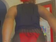 Twerking that phat ass