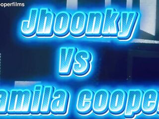 Camila Cooper returns to school with a strong anal scene with a black guy with a big penis.