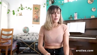 Ada is getting wet for the Ersties community!