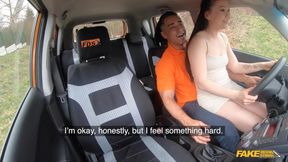 Fake Driving School - Asian Learns How to Drive Stick and Takes Big Load