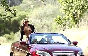 Sexy blond hitcher cameron dee fucked intense