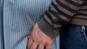 Pervert Fingers Under My Dress Fingering My Pussy