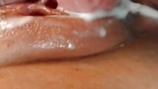 Big clit babe takes it deep in the ass